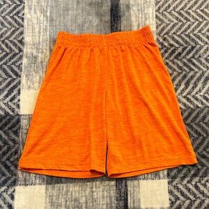 Vibrant Orange Kids Shorts